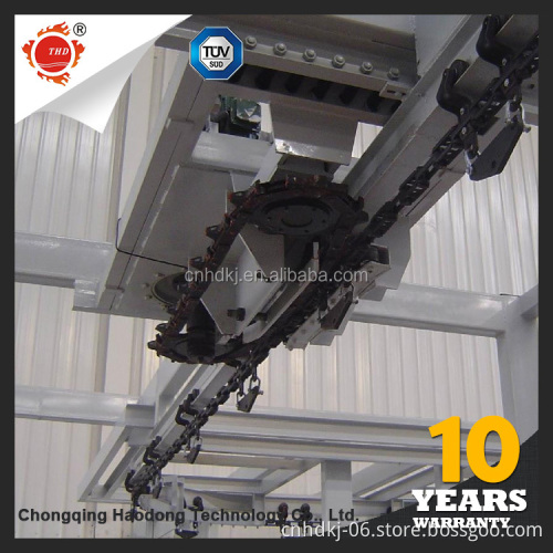 Automatic safety overhead trolley conveyor high quality carbon steel overhead conveyor